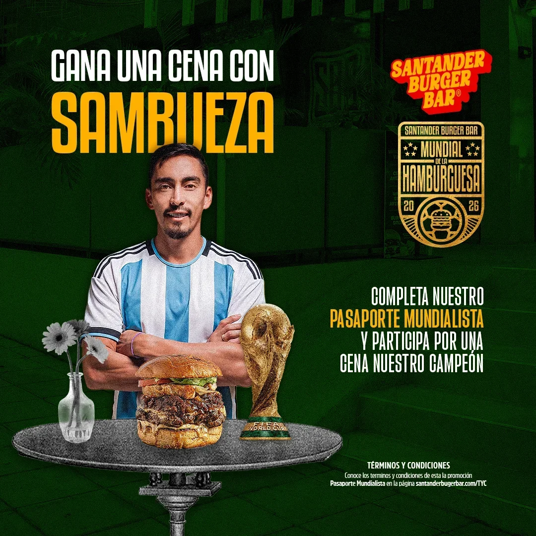 Ven disfruta y gana Santander Burger Bar